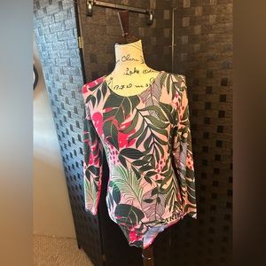 SheIn long sleeved rash guard swim